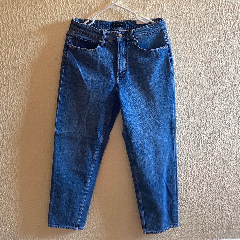 High rise jeans